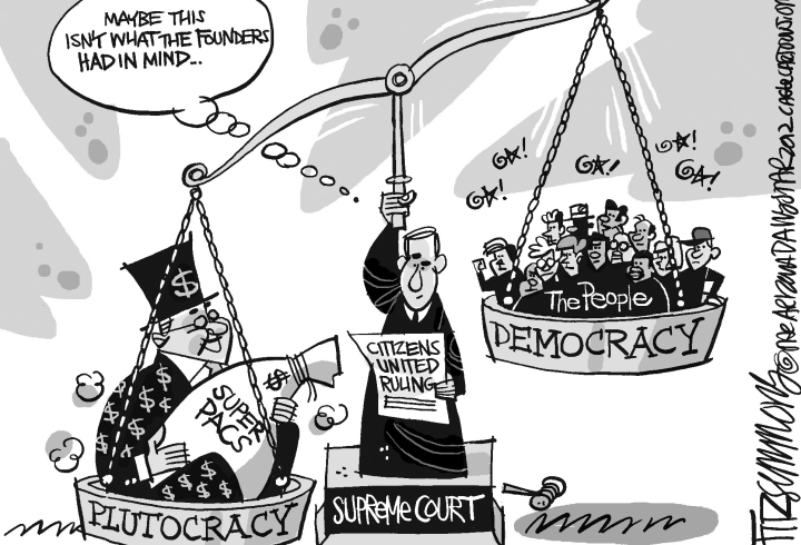 Image result for citizens united cartoon